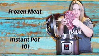 Can You Cook Frozen Meat in the Instant Pot? -- Frozen Pot Roast, Pork Chops & Chicken +
