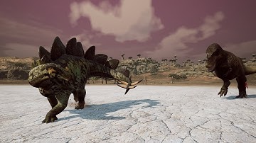 Stegosaurus is a Menace | Path of Titans Combat