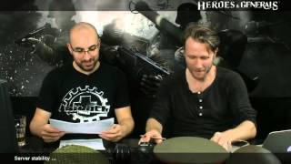 Heroes & Generals Devstream #53: Live from Copenhagen