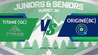 CJUC 2026 | Junior Open | Titane (QC) vs Origine (QC)