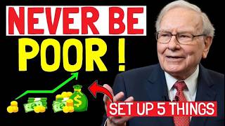 Warren Buffett: STOP These 5 THINGS That Are Keeping YOU Poor ASAP