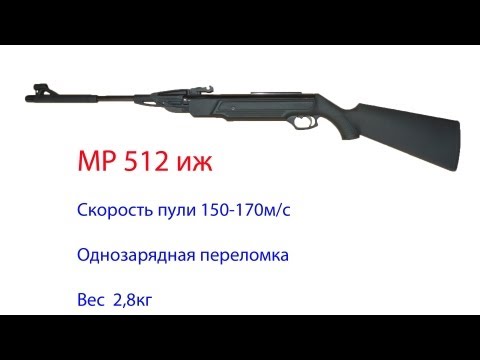 МР 512 Пневматическая винтовка .Видео обзор, тест стрельбы.