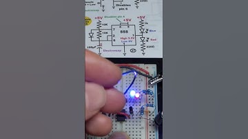 Disabled Reset Pin 4 Astable Mode 555 Timer Circuit #electroniccomponent #555timer #diy
