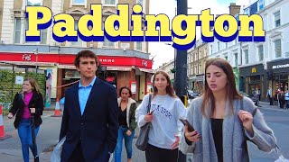 London PADDINGTON Walking Tour 🇬🇧 | Central London Street Walk 2023