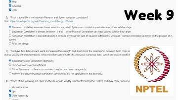 Privacy And Security In Online Social Media Week 9 Assignment Solutions || NPTEL || SWAYAM || Sept23