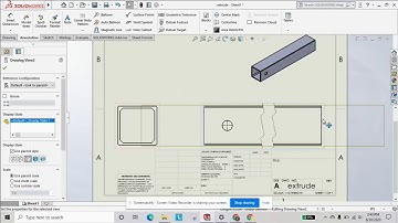 Break Views in Solidworks Drawing