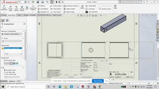 Break Views in Solidworks Drawing