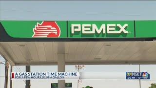 $1.99 a gallon: Fun while it lasted at new, jam-packed Pemex gas station