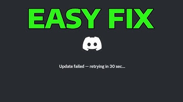 How To Fix Discord Update Failed Retrying Loop (Update Failed Retrying Discord)