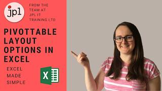 PivotTable Layout Options in Excel