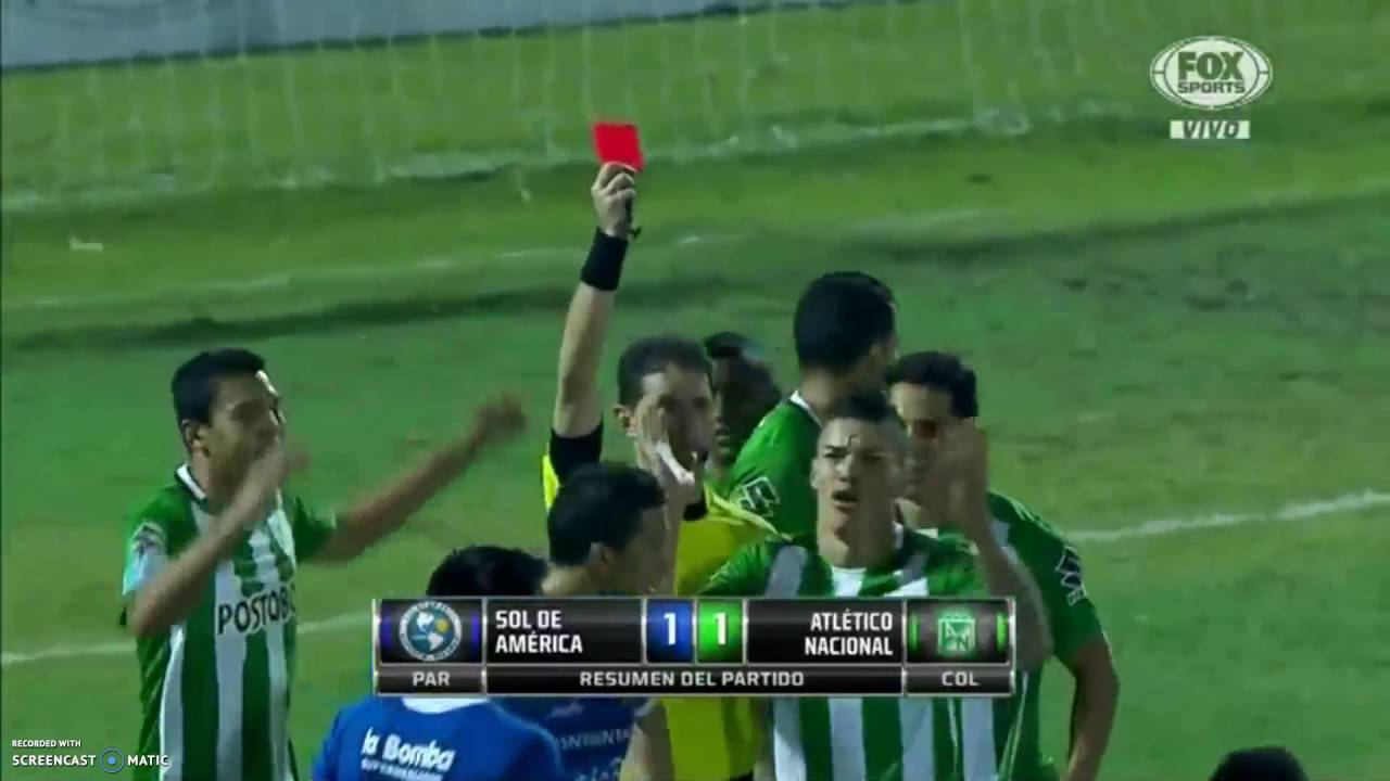 Resumen y Goles Sol de America 1 - 1 Atletico Nacional Copa Sudamericana 2016