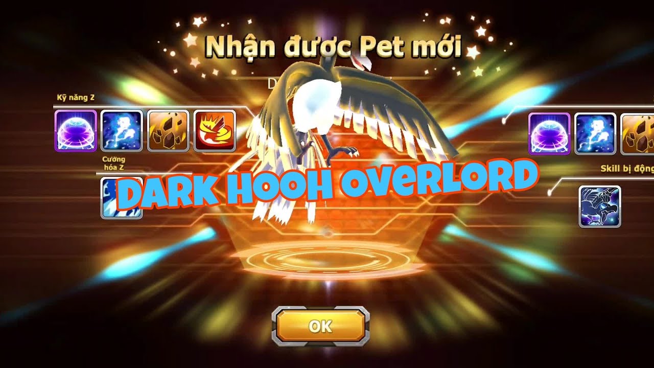 Poke đại chiến - Tiến cấp Dark Hooh Overlord: Ai rồi cũng phải bị đốt thôi...