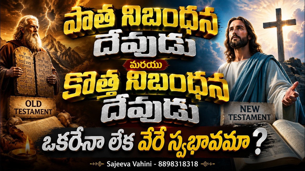 Q10: పాత నిబంధన దేవుడు మరియు కొత్త నిబంధన దేవుడు ఒకరేనా లేక వేరే స్వభావమా? | Ask Bible