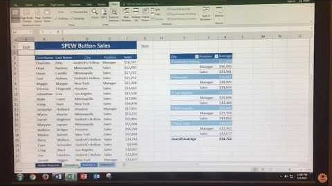 CSC 110: Final Project Part 1 (Pivot Tables)
