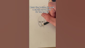 drawing tutorial! (How I sketch girls!) #drawing #tutorial #sketching #sketch #art  #shorts