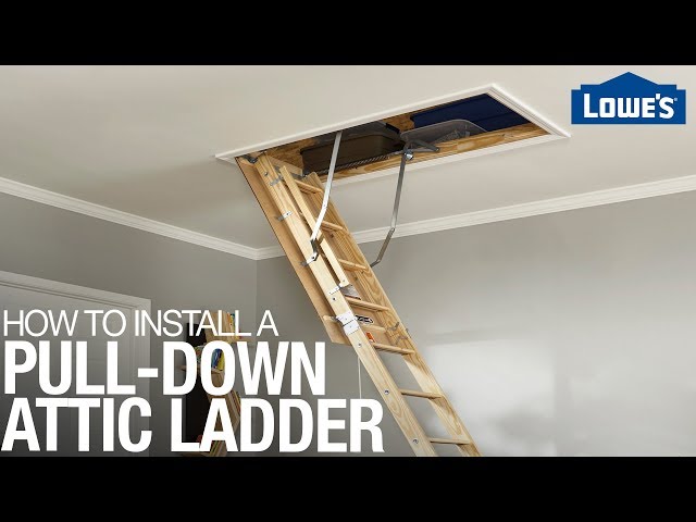 How to Install an Attic Ladder 