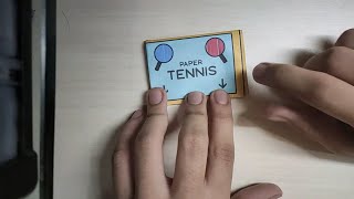 Tennis Paper Game | Fun With Paper 2 screenshot 3