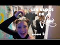 Vlog de lenie  episode 2  backstages tuto make up nikos qui vlog je fais peur a mon livreur