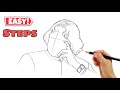 Dr apj abdul kalam drawing  how to draw apj abdul kalam  easy drawing