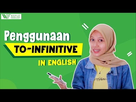 Video: Infinitives dalam sebuah kalimat?