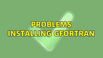 Ubuntu: Problems installing gfortran