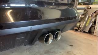 L&G Auto-2015 Jaguar F-Type V6  Resonator delete W/ X pipe