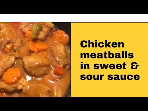वीडियो: वेजिटेबल सॉस में चिकन मीटबॉल कैसे पकाएं