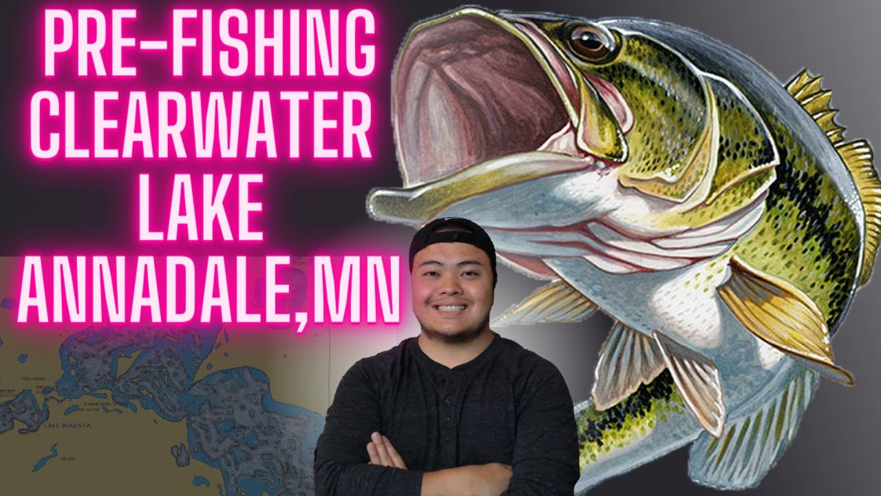 MY STRATEGY| PRE-FISHING & TOURNAMENT BASS FISHING on Clearwater Lake in Annadale MN