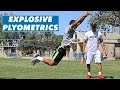 Explosive Outdoor Plyometric Workout | Become An Athlete | The Lost Breed