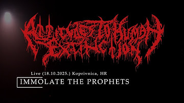ATTITUDES TO HUMAN EXTINCTION - Immolate The Prophets Live (18.10.2025., Koprivnica, HR)