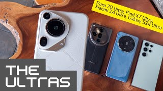 Huawei Pura 70 Ultra - Pura² Ultra? feat. Find X7 Ultra, Xiaomi 14 Ultra, Galaxy S24 Ultra