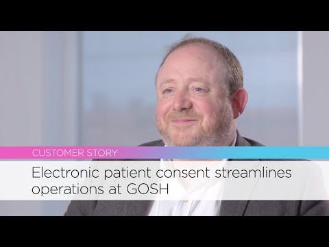 Electronic patient consent streamlines operations at GOSH