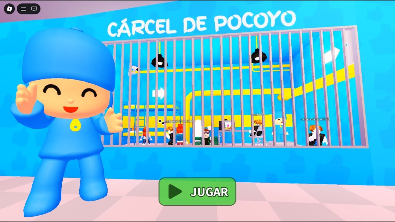 Pocoyo Prison Run! 🏃‍♂️ Escape the Prison (Roblox Obby)