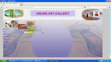 Online Art Gallery