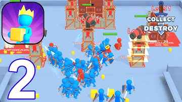 🗡 Collect and Destroy 🏹 - Gameplay Walkthrough - Part 1 (Android,ios)