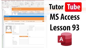 MS Access Tutorial - Lesson 93 - SQL Query to Select with AND, OR and NOT