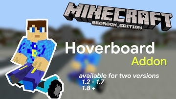 Hoverboard Addon Official Trailer | Minecraft Bedrock Addon