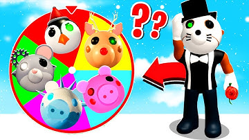 ROBLOX PIGGY RANDOM MAPS & SKIN CHALLENGE! (Part 11)