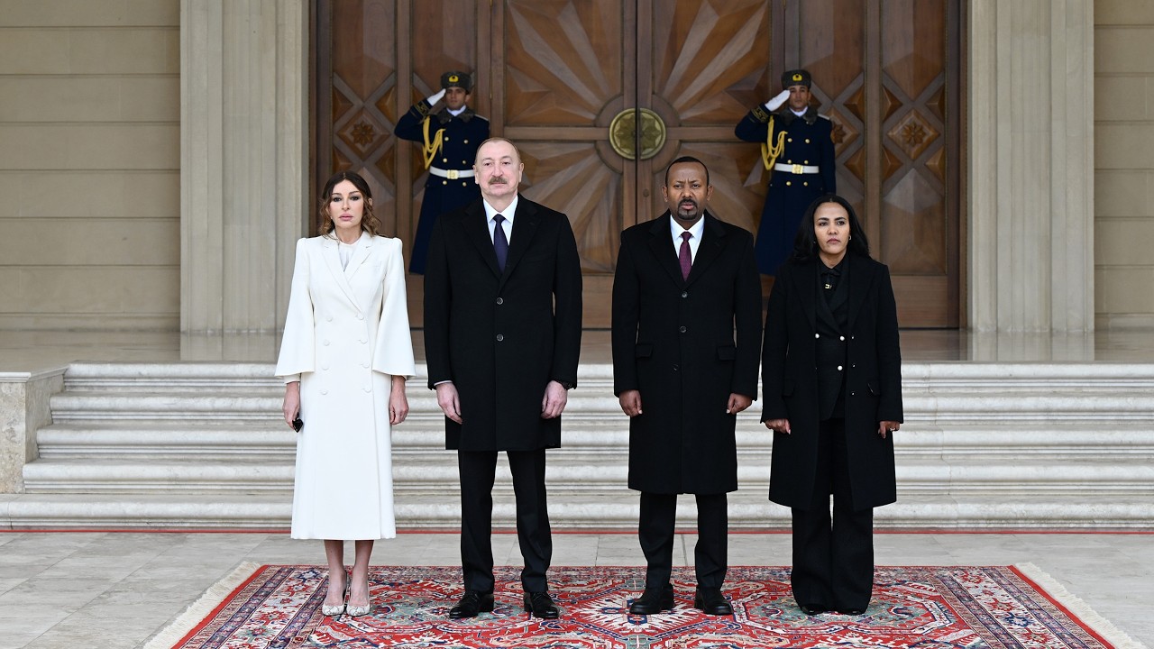 Official welcome ceremony was held for Prime Minister of Ethiopia