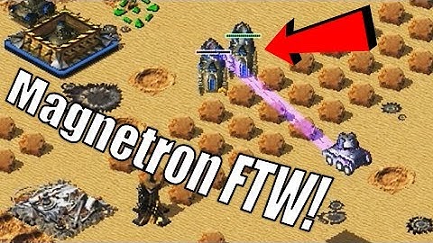 Red Alert 2 Magnetron FTW Small map oil in center Yuir