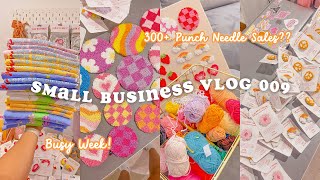 The busiest my small business has been in months?!? | Studio Vlog 009 | Small Business Vlog #GSJJ