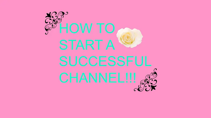 How to Start a Successful YouTube Channel !!! Kati...