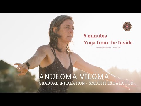 Anuloma Viloma - Gradual Breathing - 5 minutes Yoga from the Inside