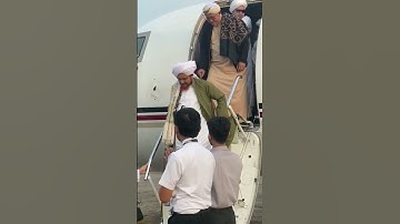Thumbnail of Habib Umar bin Hafidz Naik Pesawat Pribadi Datang Ke Indonesia #rasulullah #rasul  #habibumar #indo