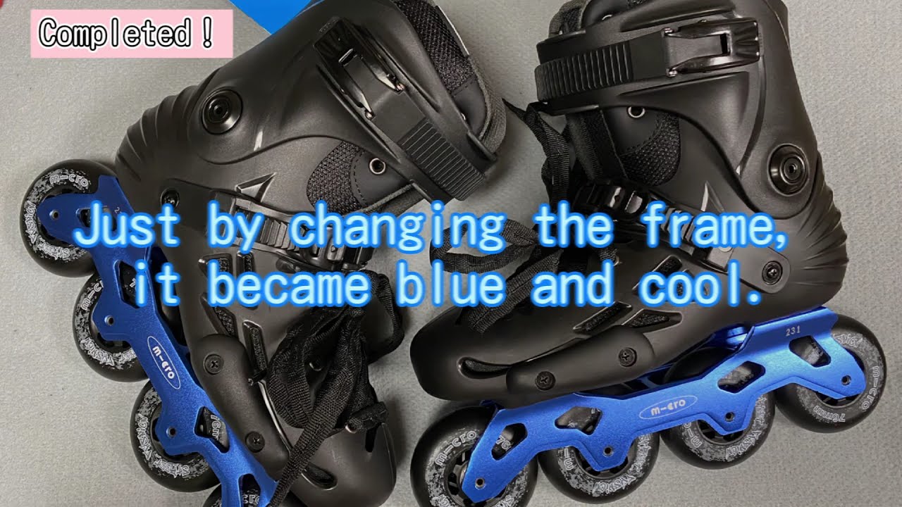 How to install the rocker frame.Inlineskate.