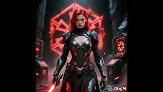 Star Wars, Return of the Sith Lady #starwars #sith #darkside #jedi #ai #aigenerated #lightsaber