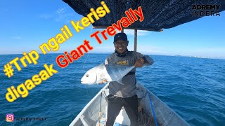 #Trip ngail kerisi digasak GT (Giant Trevally)