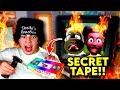 BURNING THE *SECRET TAPE* FROM AMANDA THE ADVENTURER!! (AMANDA GOT MAD)