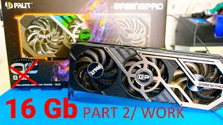 RTX 3070 16GB WORK НЕМНОГО ТЕСТОВ