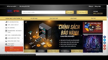 Sử dụng Bootstrap thiết kế Website bán linh kiện Máy tính PC trong 4 phút | KH Lập Trình ACE